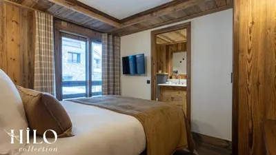 Télévision ou salle de divertissement dans l'établissement Suite Gelinotte 401 Val d'Isère by HILO Collection - 12 people - Jacuzzi