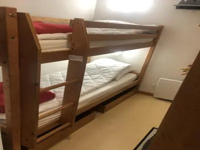 Un ou plusieurs lits dans un hébergement de l'établissement Apartment for 6 people in Val Cenis