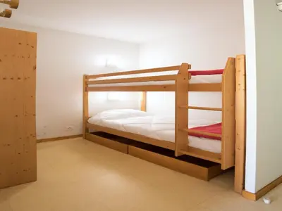 Un ou plusieurs lits dans un hébergement de l'établissement Apartment with balcony in Val Cenis