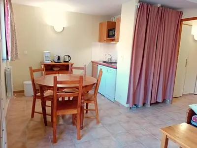 Cuisine ou kitchenette dans l'établissement Apartment Termignon near Ski Slopes
