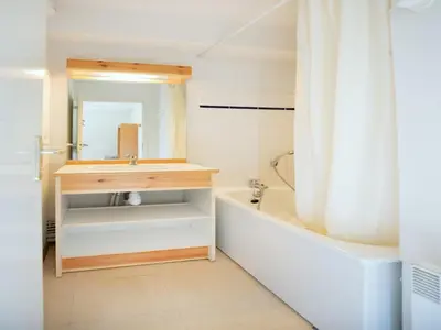 Un ou plusieurs lits dans un hébergement de l'établissement Apartment with balcony for 6 people