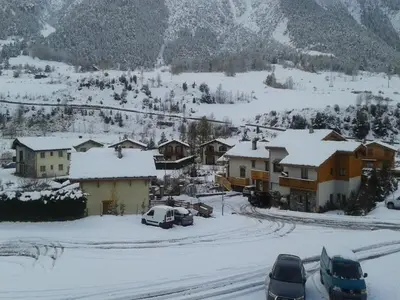 L'établissement Apartment with balcony for 6 people en hiver