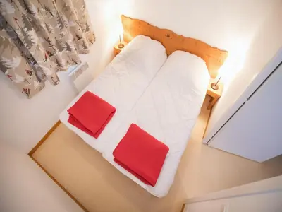 Un ou plusieurs lits dans un hébergement de l'établissement Apartment in Termignon near Ski Slopes