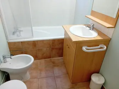 Salle de bains dans l'établissement Apartment with parking near River