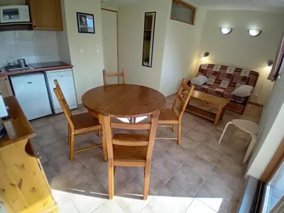 Cuisine ou kitchenette dans l'établissement Apartment for 4 people in Val Cenis