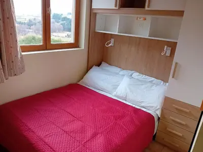 Un ou plusieurs lits dans un hébergement de l'établissement Apartment with parking in Val Cenis