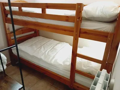 Un ou plusieurs lits dans un hébergement de l'établissement Apartment with parking in Val Cenis