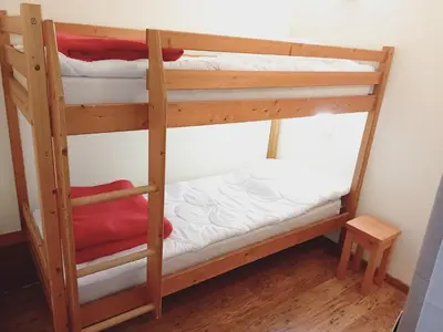 Un ou plusieurs lits dans un hébergement de l'établissement Apartment for 6 people in Val Cenis