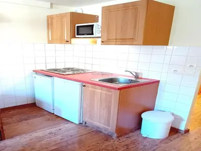 Cuisine ou kitchenette dans l'établissement Apartment for 6 people in Val Cenis