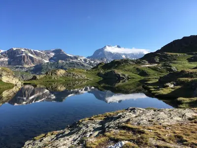 Paysage naturel près de la maison de vacances