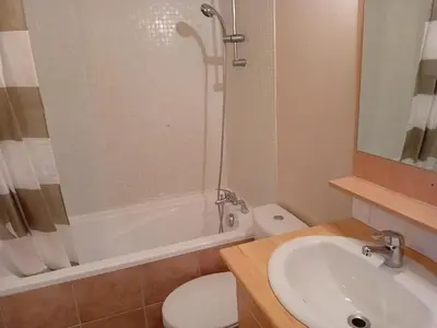 Salle de bains dans l'établissement Holiday home in Val Cenis for 4 people