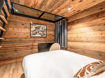 Un ou plusieurs lits dans un hébergement de l'établissement Apartment Le Curling B - Val Claret-43 by Interhome