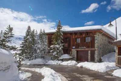 L'établissement Chalet Les Arolles- Catered Chalet -Half Board en hiver