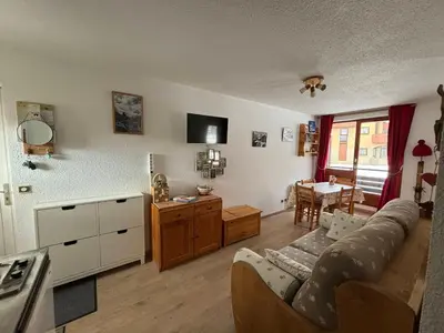 Plan de l'établissement Appartement cosy 4 pers avec balcon à Val Cenis - FR-1-508-307