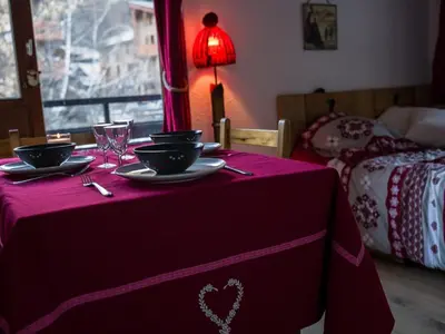 Plan de l'établissement Appartement cosy 4 pers avec balcon à Val Cenis - FR-1-508-307