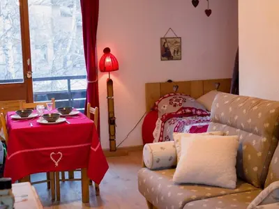 Plan de l'établissement Appartement cosy 4 pers avec balcon à Val Cenis - FR-1-508-307