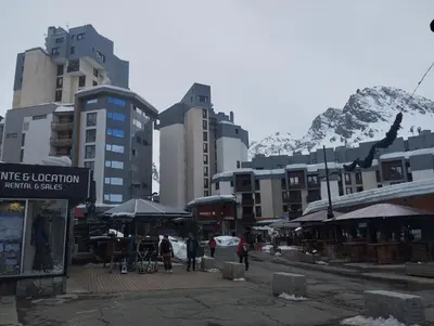 L'établissement Appart 2-3 pers Tignes Val Claret en hiver