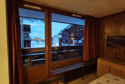 Coin salon dans l'établissement MyHome - Bol8 - T2 5pax skis aux pieds Val Claret