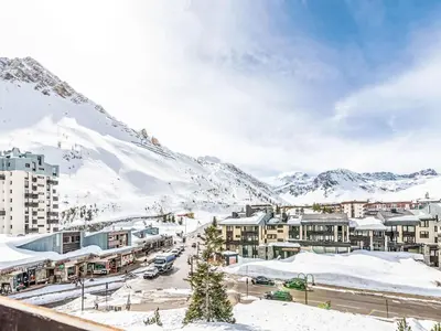 Vue générale sur la montagne ou vue sur la montagne depuis l'appartement