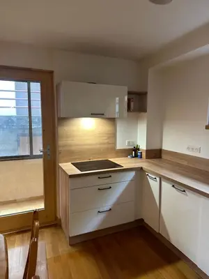 Cuisine ou kitchenette dans l'établissement La belle Échappée