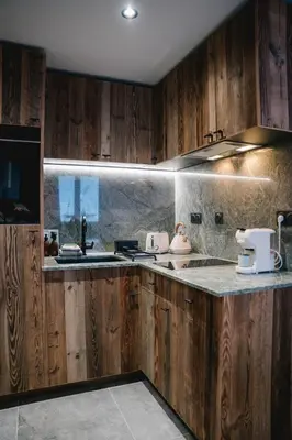 Cuisine ou kitchenette dans l'établissement Appartement Eclipse by ExplorHome I 4 à 6 personnes I Skis aux pieds I Tignes, Val Claret