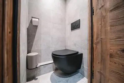 Salle de bains dans l'établissement Appartement Eclipse by ExplorHome I 4 à 6 personnes I Skis aux pieds I Tignes, Val Claret