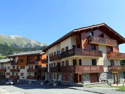 Vue générale sur la montagne ou vue sur la montagne depuis l'appartement