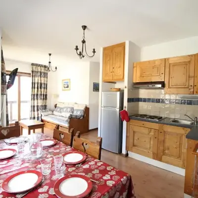 Appartement à Aussois pour 6 personnes avec balcon et accès internet - FR-1-508B-4