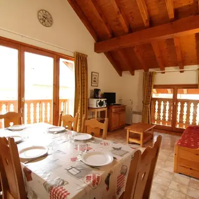 Appartement confortable pour 6 pers avec balcon à Aussois - FR-1-508B-3