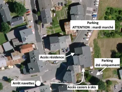 Quartier de l'appartement ou autre quartier proche