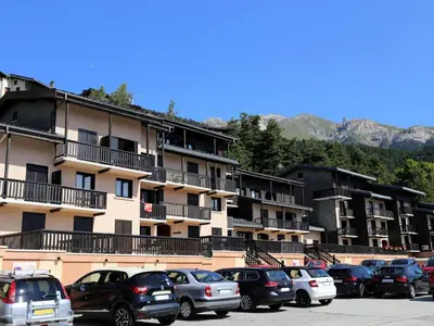 Vue générale sur la montagne ou vue sur la montagne depuis l'appartement