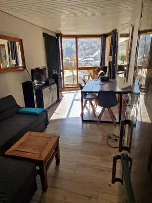 Coin salon dans l'établissement Spacieux duplex 6 à 8 couchages