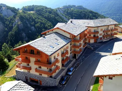 Vue générale sur la montagne ou vue sur la montagne depuis l'appartement