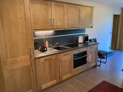 Cuisine ou kitchenette dans l'établissement Champagny Les Alpages
