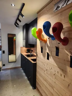 Cuisine ou kitchenette dans l'établissement Zalona Altitude Appartement T3 - Emplacement exceptionnel - entrée indépendante - entièrement rénové