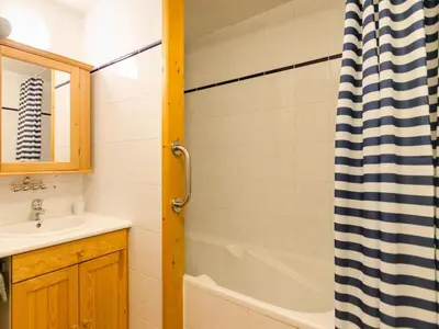 Salle de bains dans l'établissement Chalet Peisey-Vallandry - Le Gland d'Or - 8p