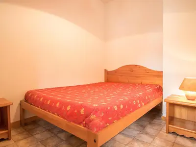 Un ou plusieurs lits dans un hébergement de l'établissement Appartement confortable pour 5/6 pers, wifi gratuit - FR-1-508B-21