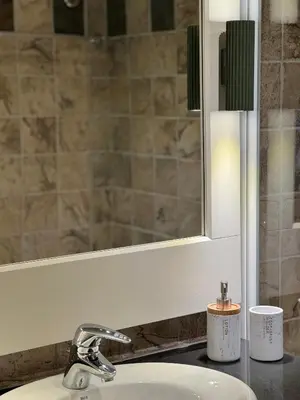 Salle de bains dans l'établissement 812 Manoir Savoie