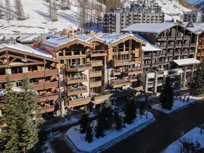 L'établissement Appartement de luxe 4 pièces 111m² avec terrasse à Val-d'Isère - FR-1-694-425 en hiver