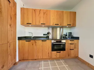 Cuisine ou kitchenette dans l'établissement Sources, Terrasse et confort 4 étoiles