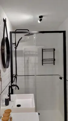 Salle de bains dans l'établissement Tignes Les Brévières
