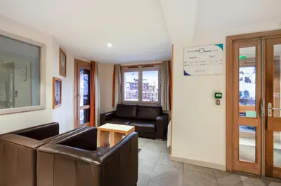 Coin salon dans l'établissement Appartement 1 Chambre + Coin Nuit 6 Personnes MAE-2381