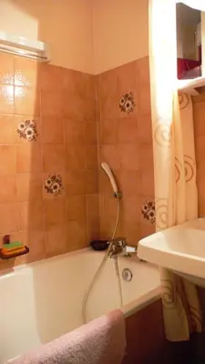 Salle de bains dans l'établissement Résidence Aiglon - Studio coin montagne - 3 personnes MAE-0393