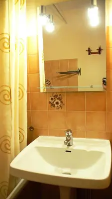 Salle de bains dans l'établissement Résidence Aiglon - Studio coin montagne - 3 personnes MAE-0393