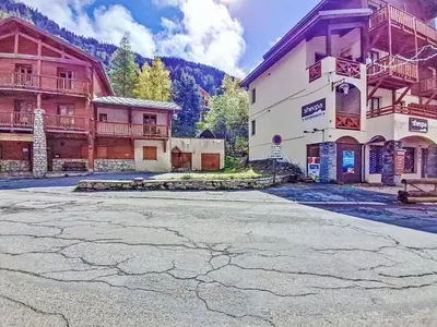 Vue générale sur la montagne ou vue sur la montagne depuis l'appartement
