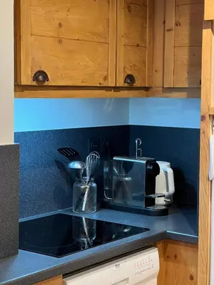 Cuisine ou kitchenette dans l'établissement BELLE PLAGNE - LES NEREIDES - Les deux flocons