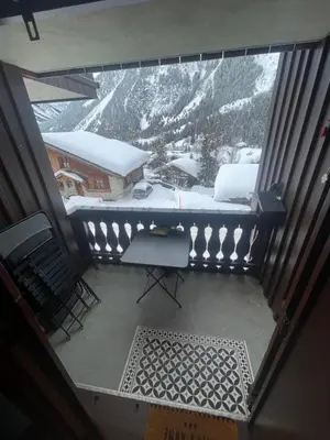 L'établissement Appartement à la montagne en hiver