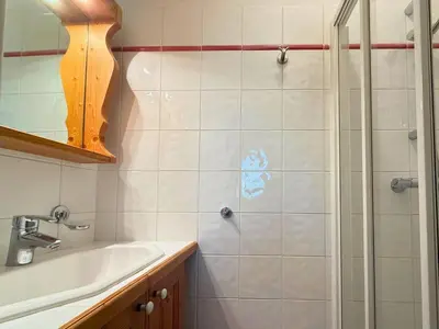 Salle de bains dans l'établissement Mouflon, 4/6 personnes piscine, Spa