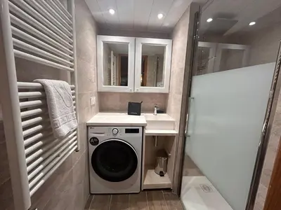 Plan de l'établissement Appartement 9 personnes avec parking à Tignes Val Claret - FR-1-641-119