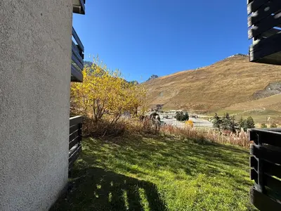 Vue générale sur la montagne ou vue sur la montagne depuis l'appartement
